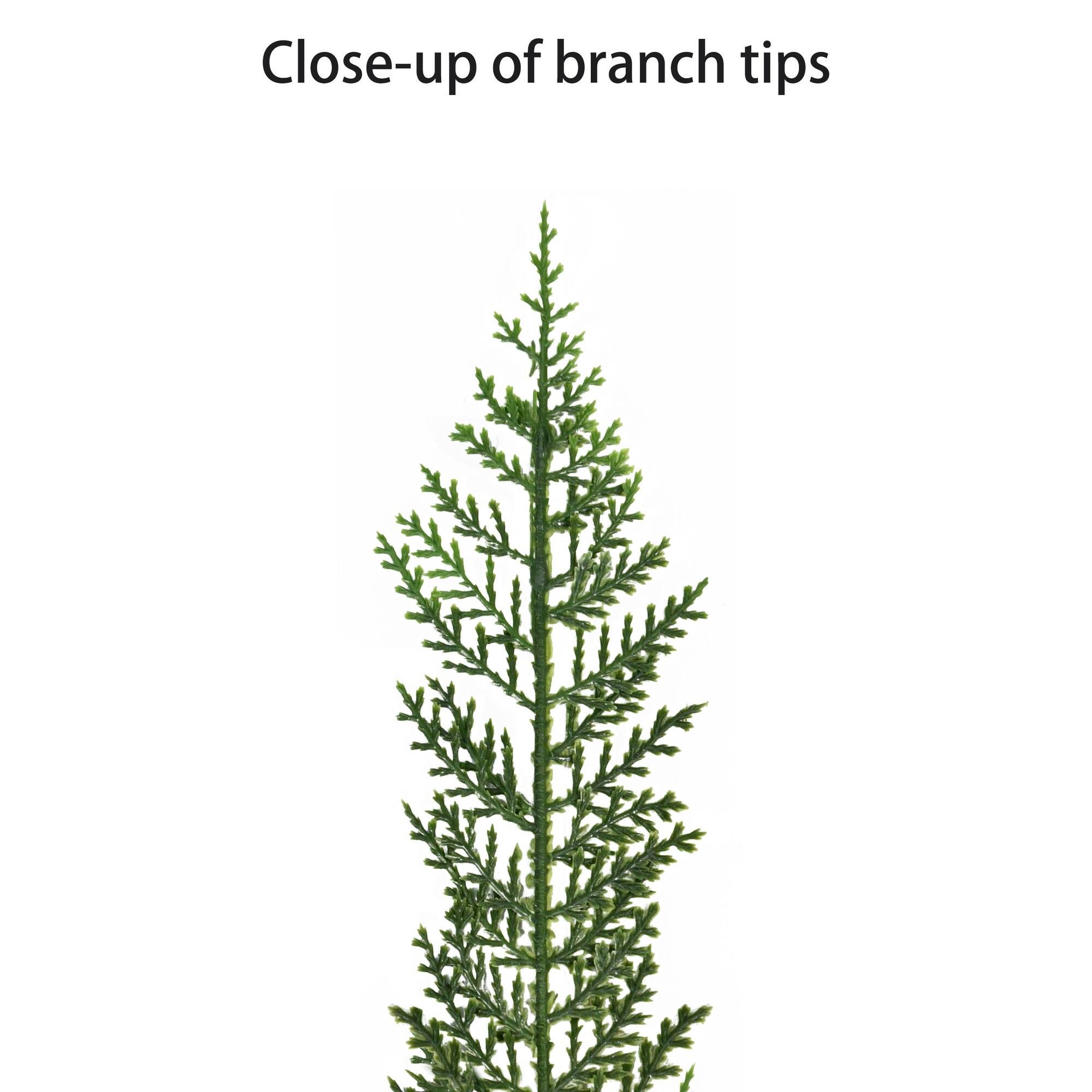 9ft. Pre-Lit Cedar Garland with Twinkle Rice Lights